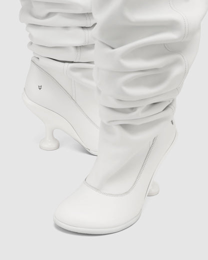 Boho Nappa Cow Leather White