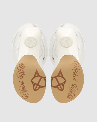 Boho Nappa Cow Leather White