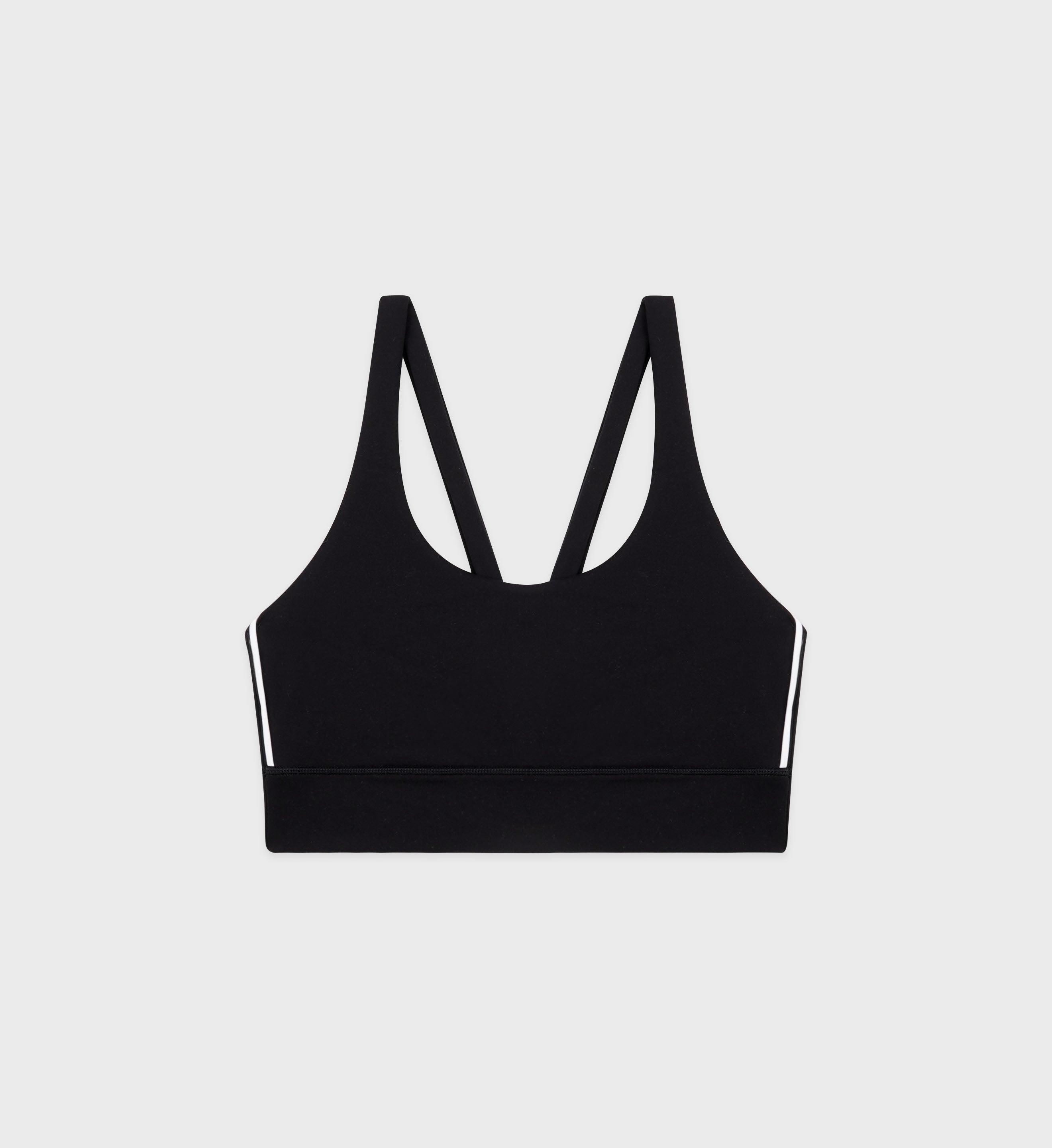 Bold Health Active Bra - Black/White/Gold