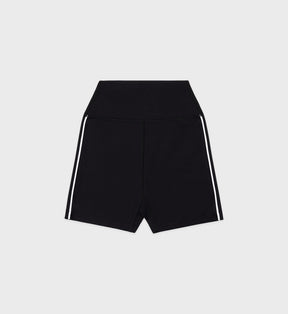 Bold Health Biker Short - Black/Gold
