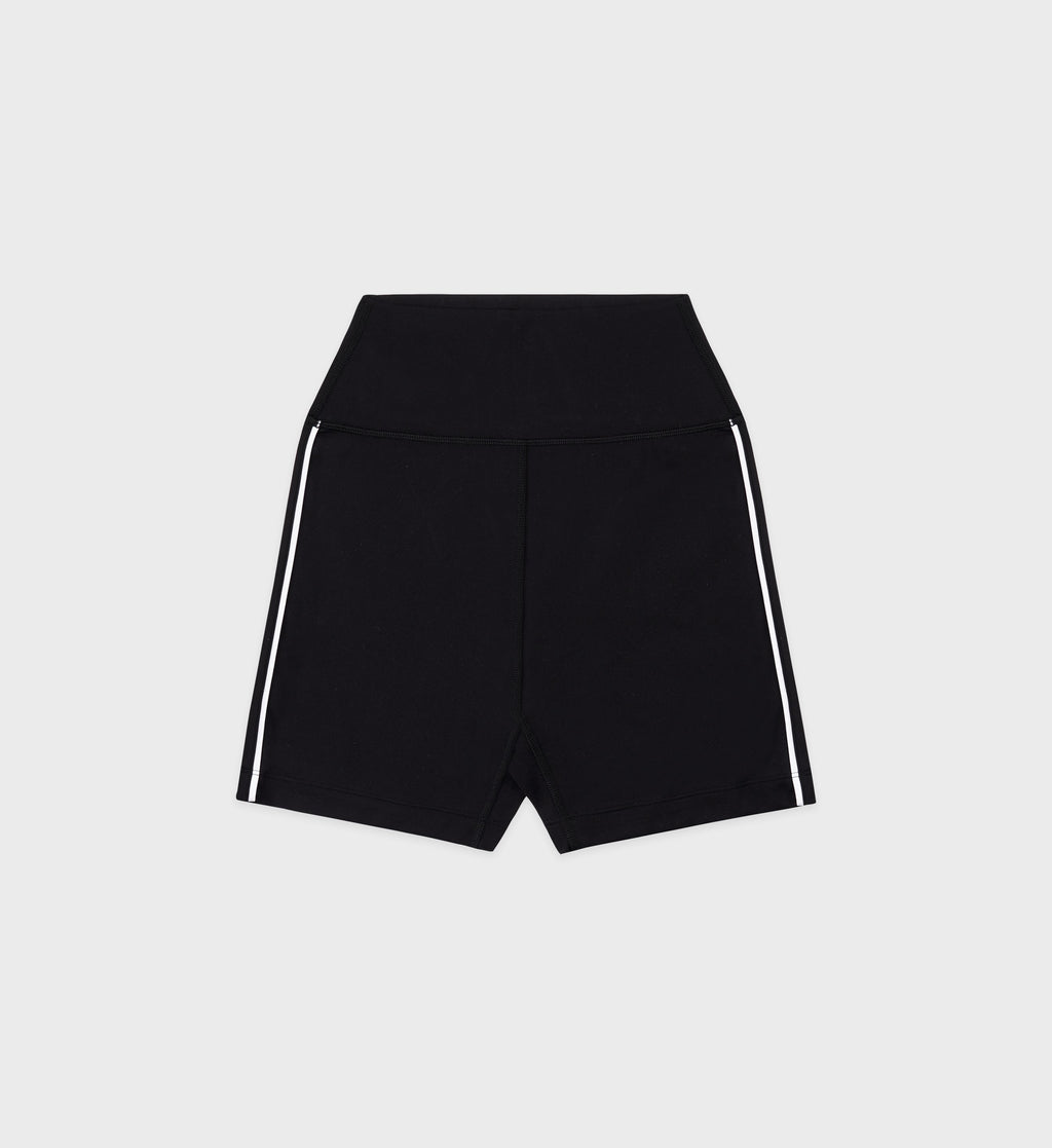 Bold Health Biker Short - Black/Gold