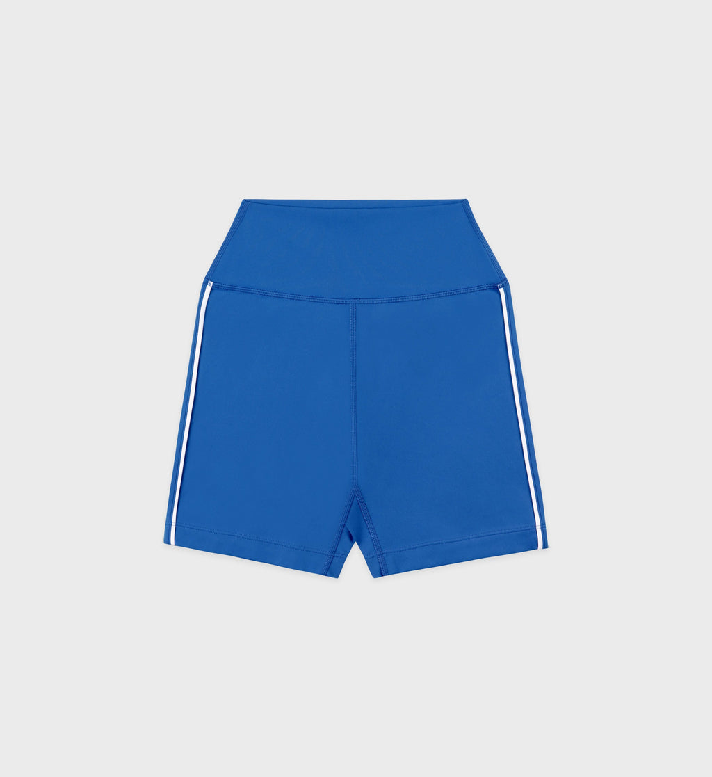 Bold Health Biker Short - Team Blue/Gold