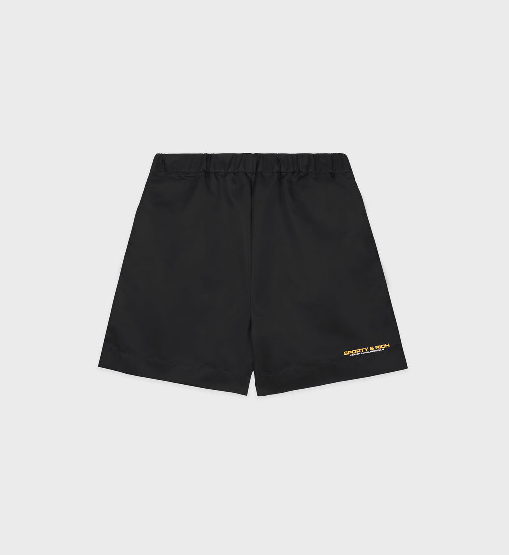 Bold Health Nylon Short - Black/Gold
