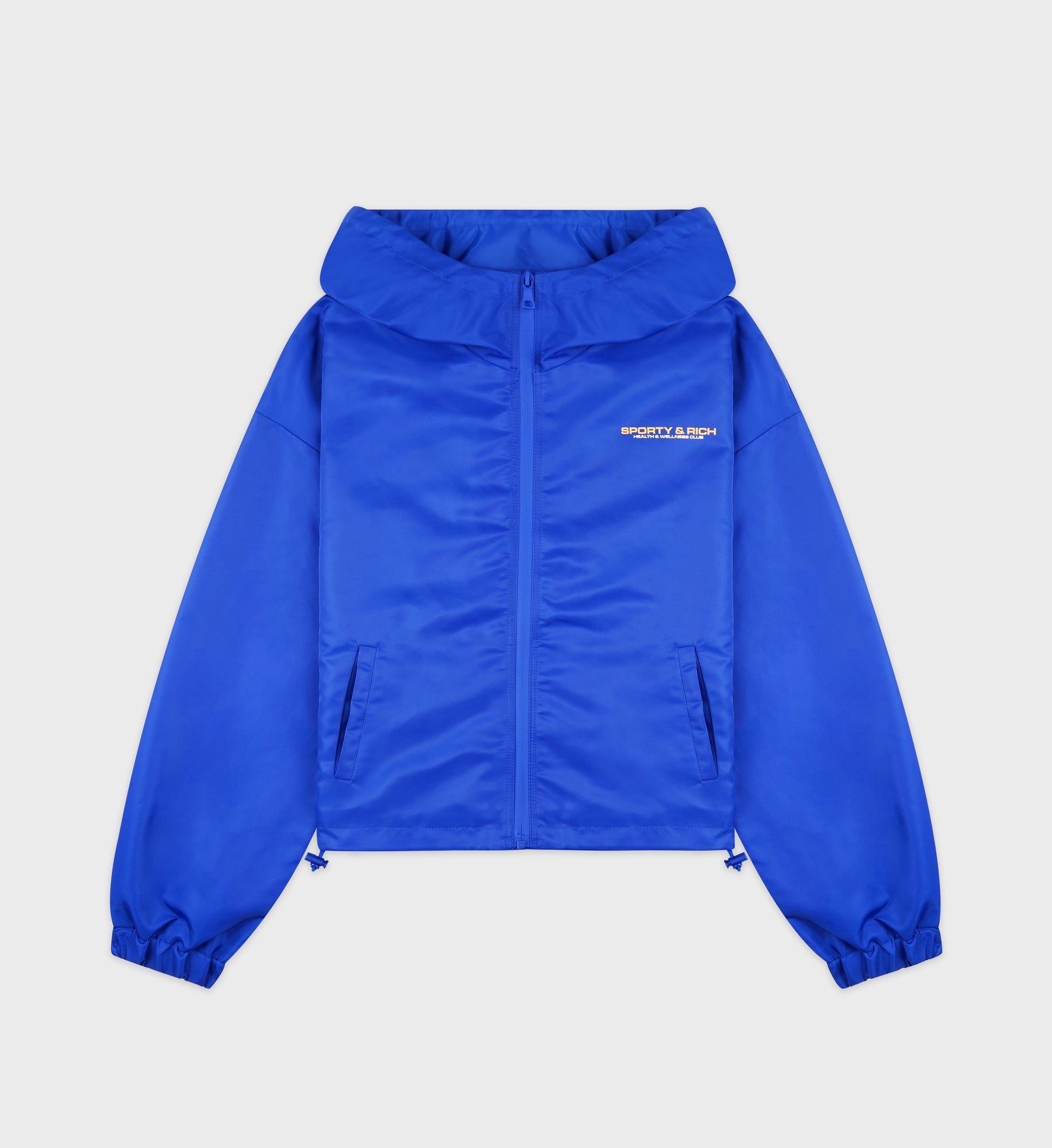 Bold Health Nylon Windbreaker - Team Blue/Gold