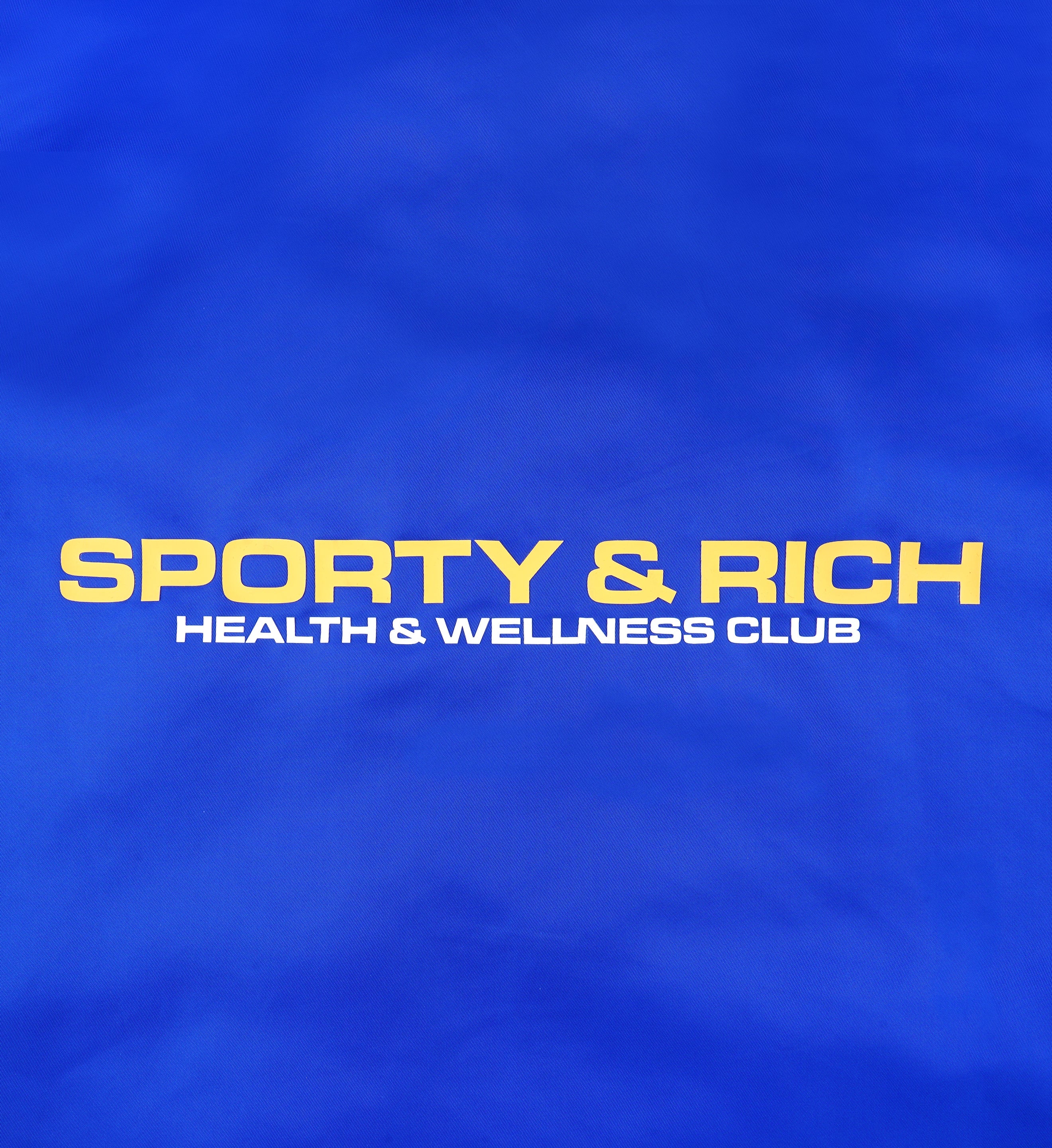 Bold Health Nylon Windbreaker - Team Blue/Gold