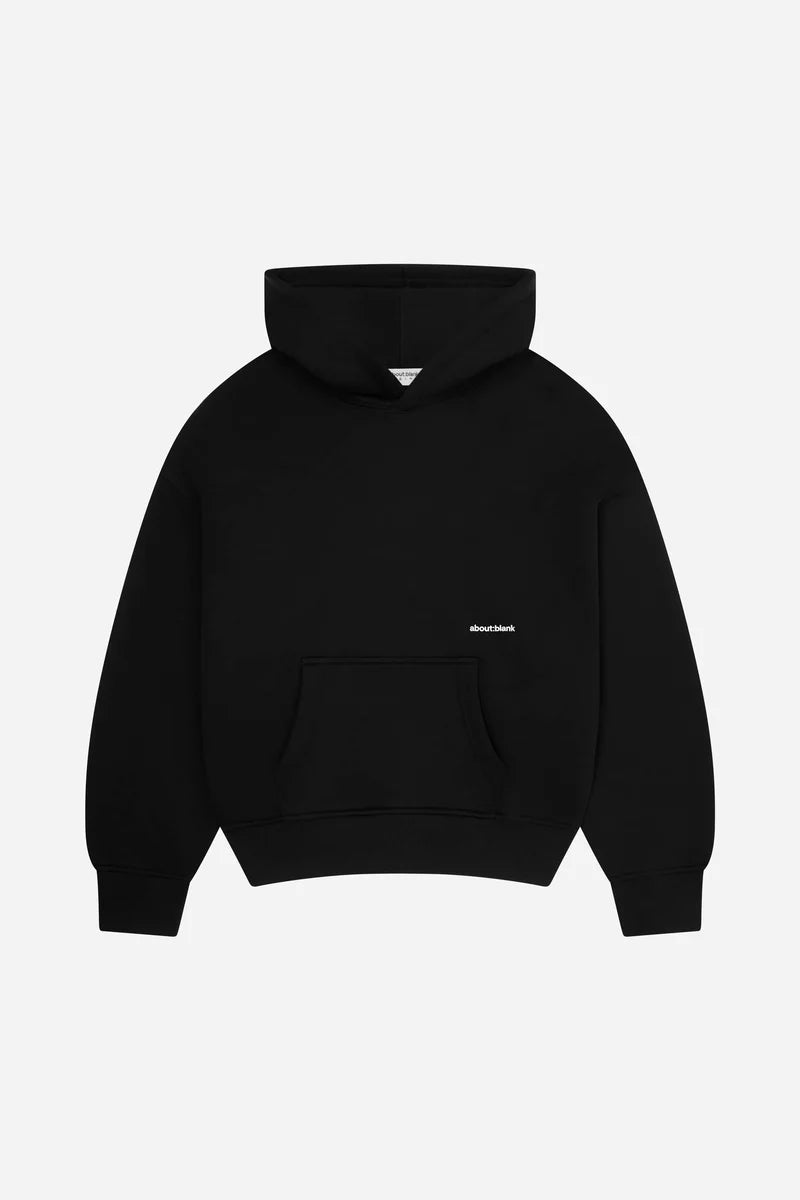 Box hoodie - black