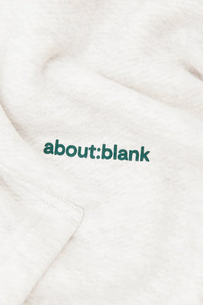 Box hoodie - grey marl/epsom green