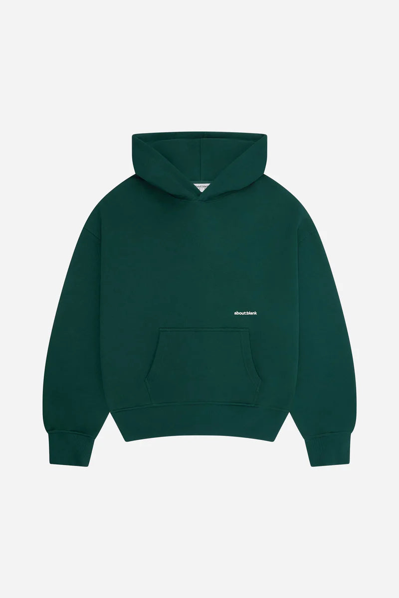 Box hoodie - epsom green