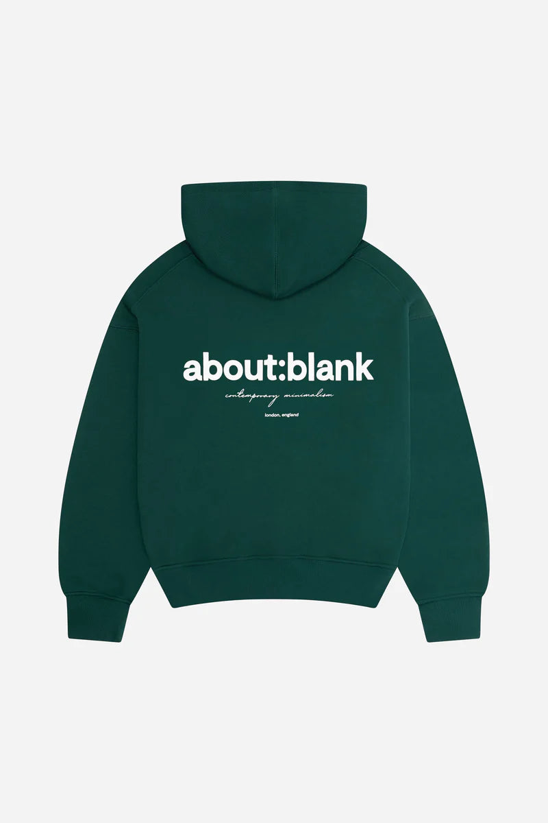 Box hoodie - epsom green