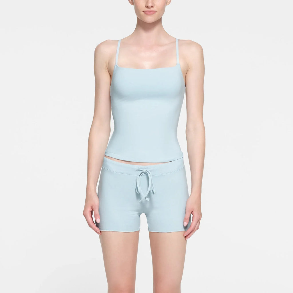 Skims Cotton Jersey Short Sugar Opal