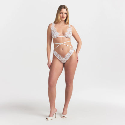 Skims Lace Plunge Bralette