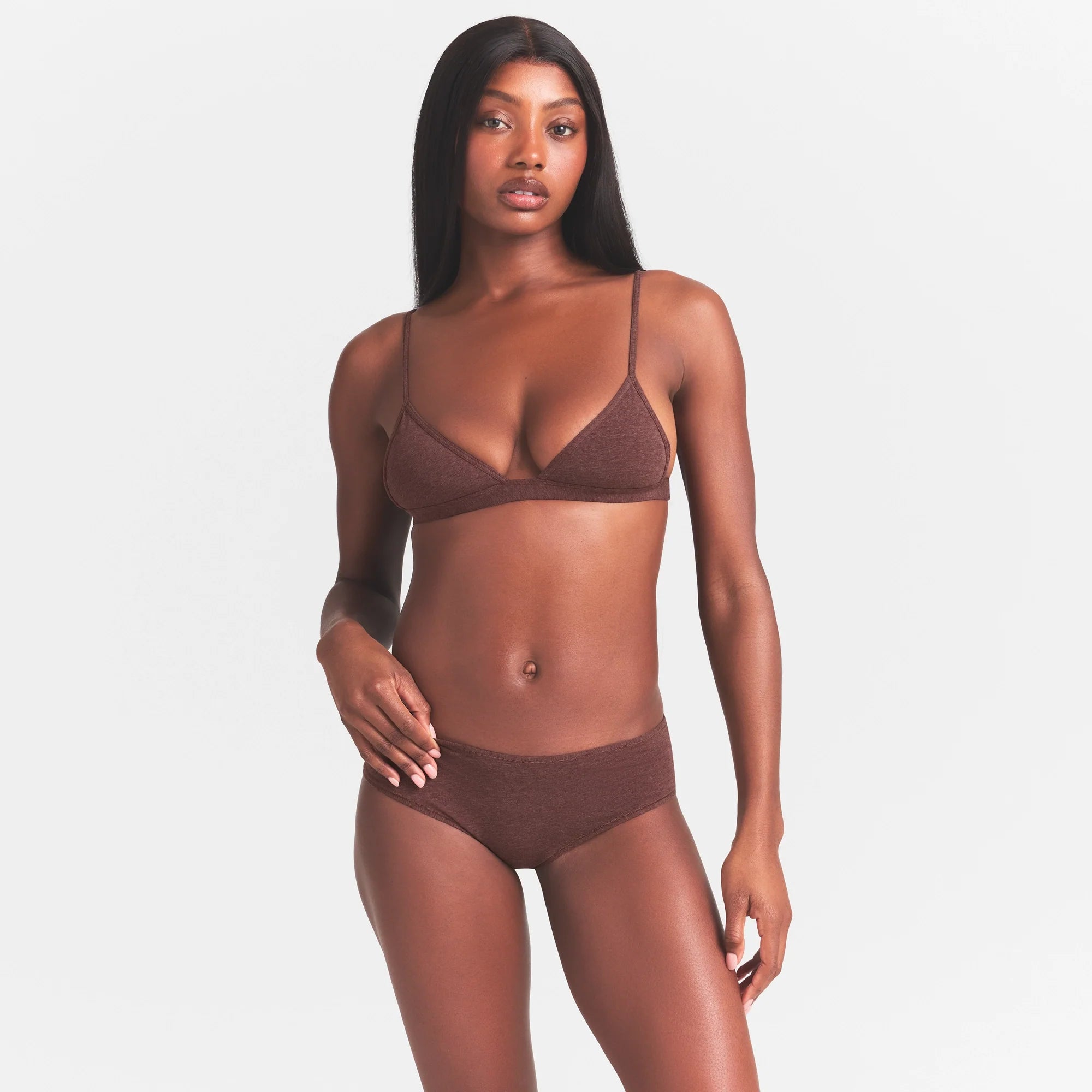 Everyday Cotton Triangle Bralette