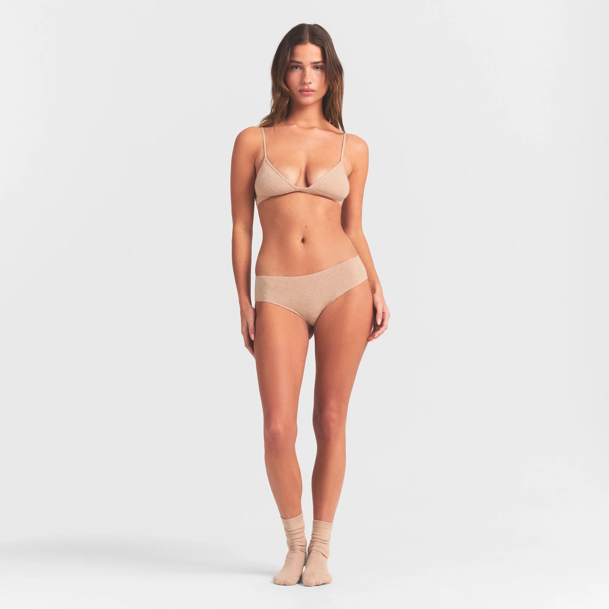 Everyday Cotton Triangle Bralette
