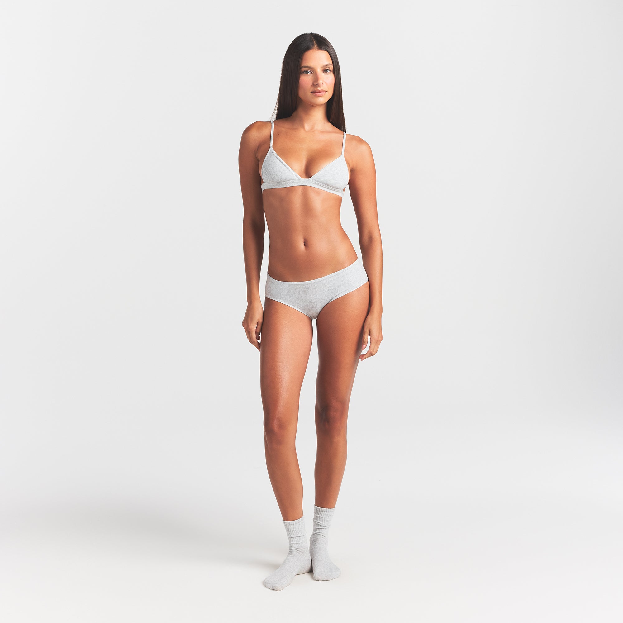 Everyday Cotton Triangle Bralette