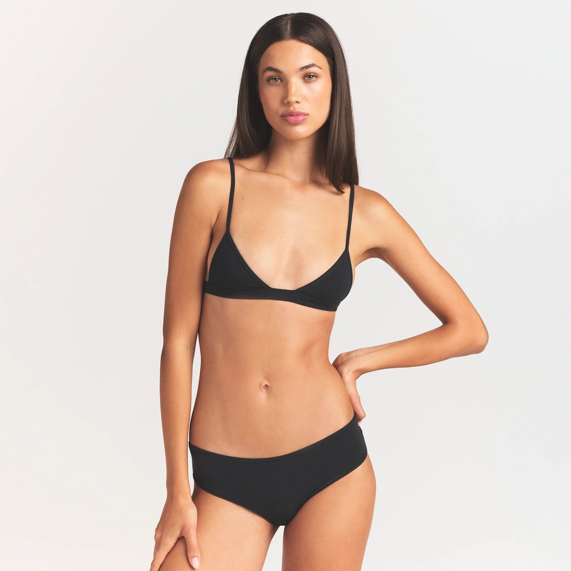 Everyday Cotton Triangle Bralette