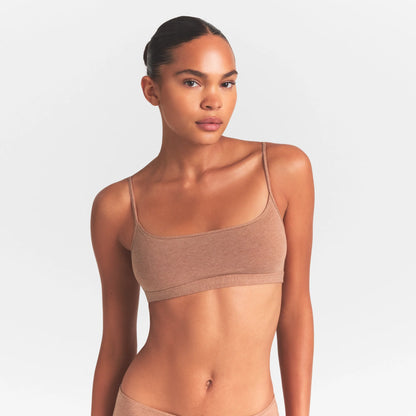 Everyday Cotton Scoop Bralette