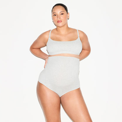 Cotton Jersey Maternity Nursing Scoop Bralette 2-pack