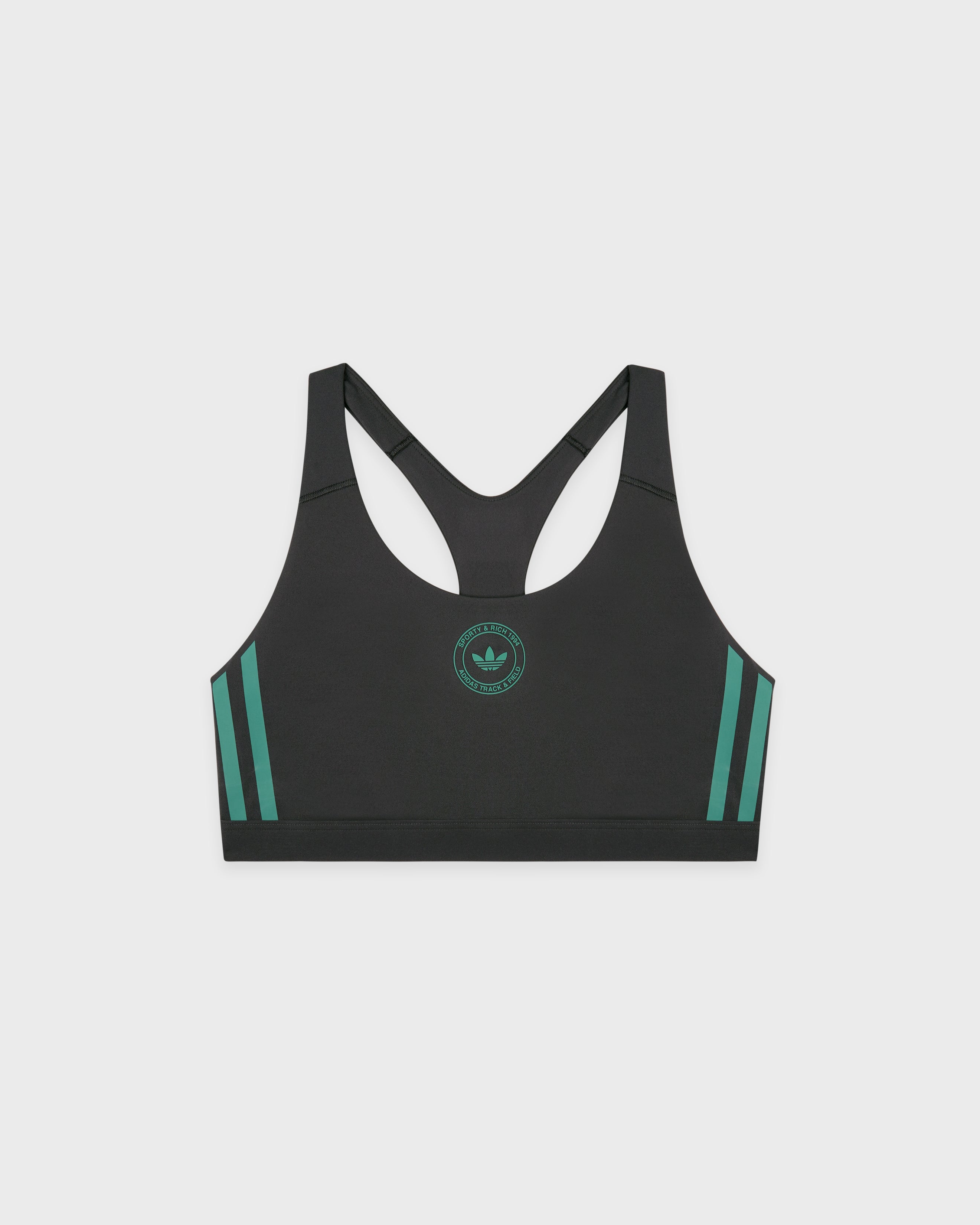 Adidas Sports Bra - Faded Black/Teal