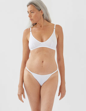 Bisoux Panty White