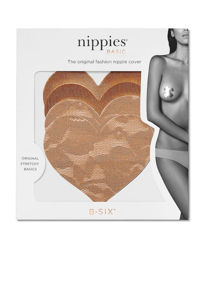 Nippies Nippies Hearts Patch of Freedom in Caramel