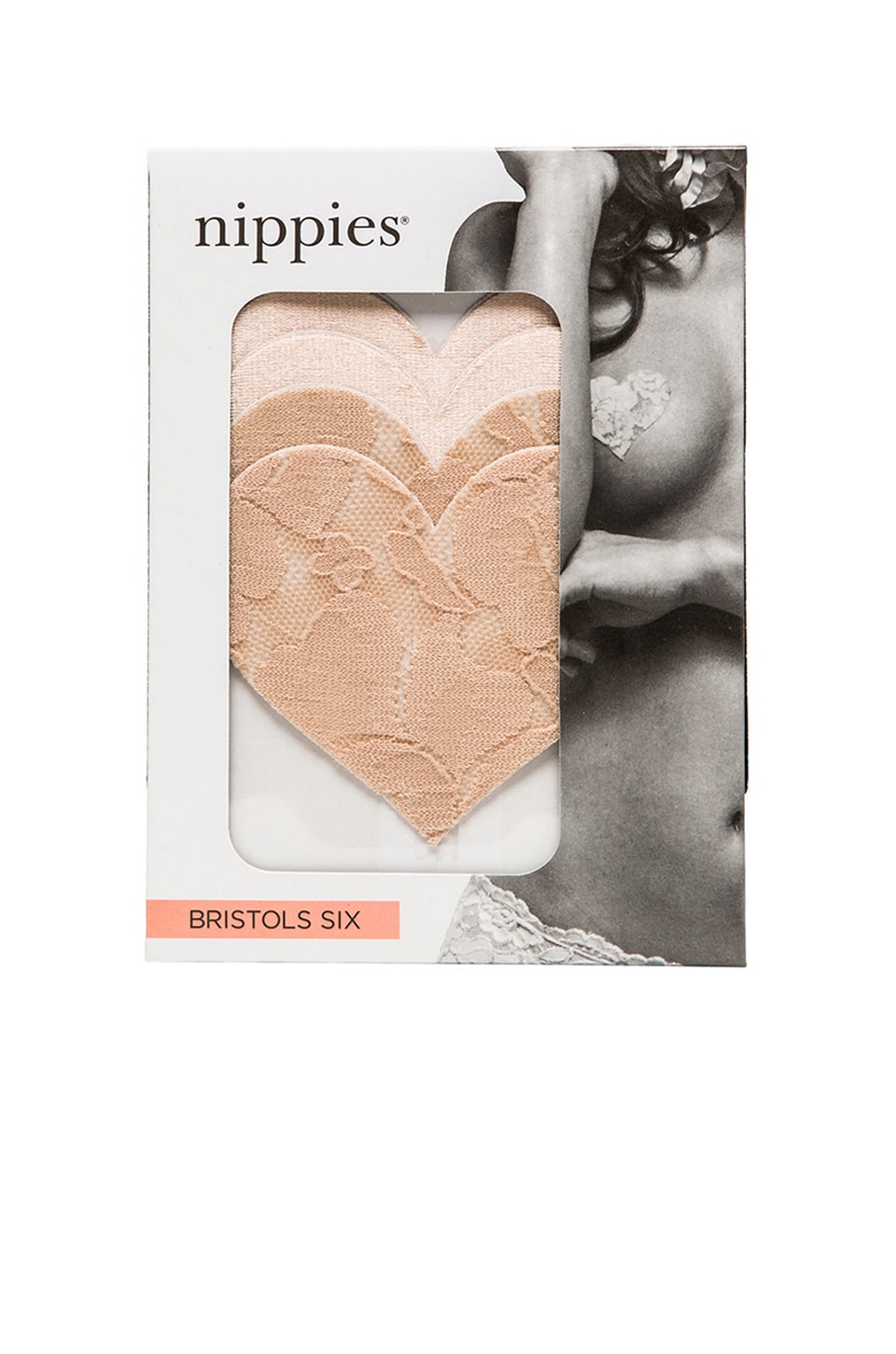 Nippies Nippies Hearts Patch of Freedom in Creme