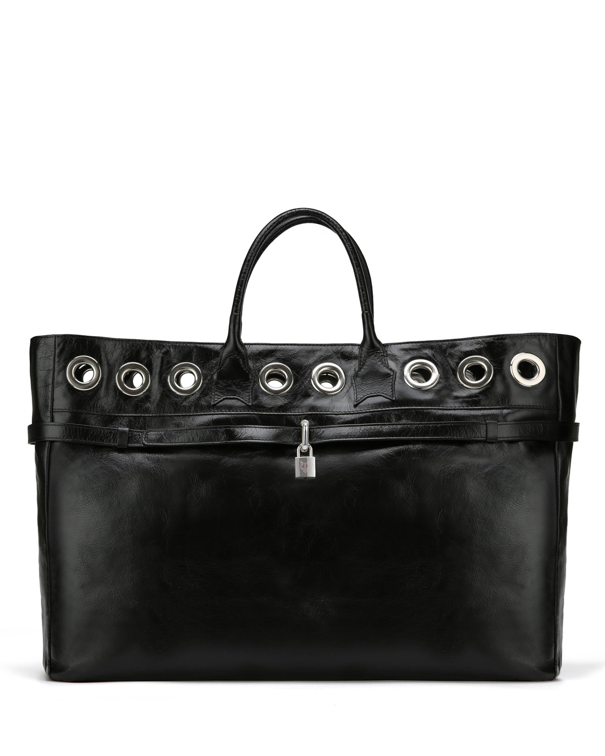 Brooklyn Black Athena Leather