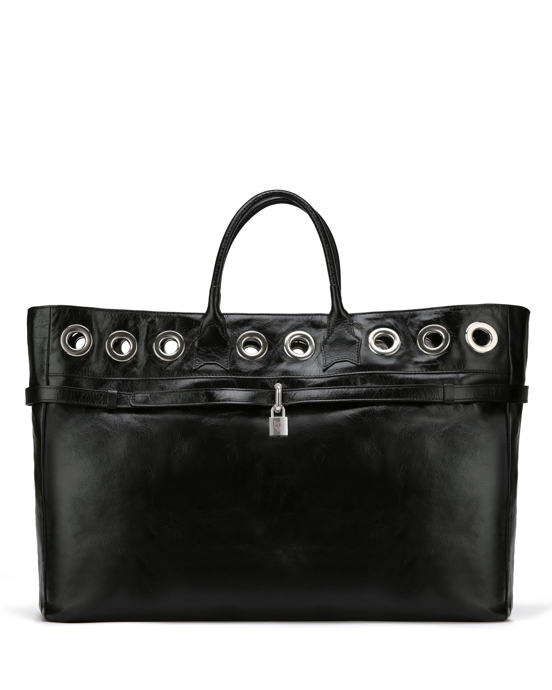 Brooklyn Black Athena Leather