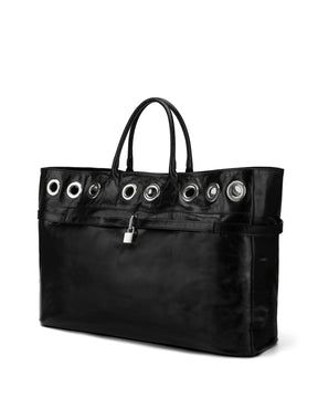 Brooklyn Black Athena Leather