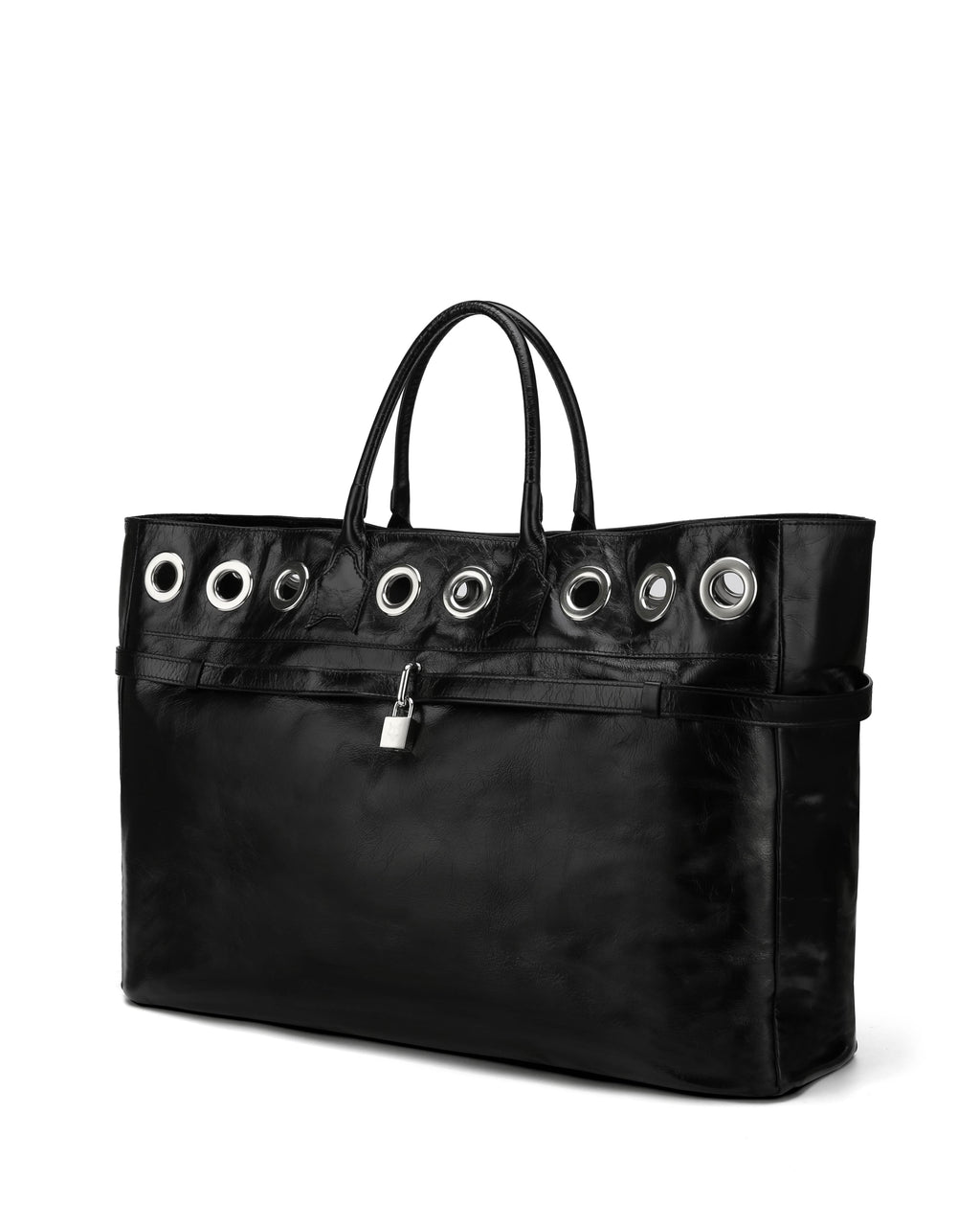 Brooklyn Black Athena Leather