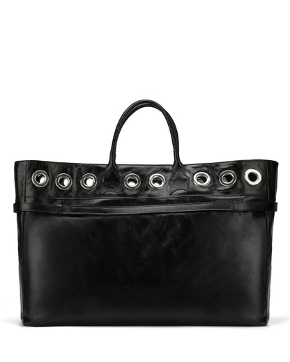 Brooklyn Black Athena Leather