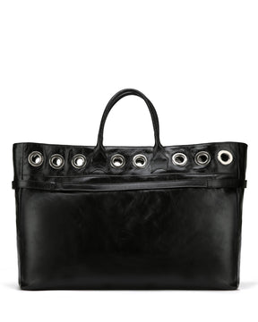 Brooklyn Black Athena Leather