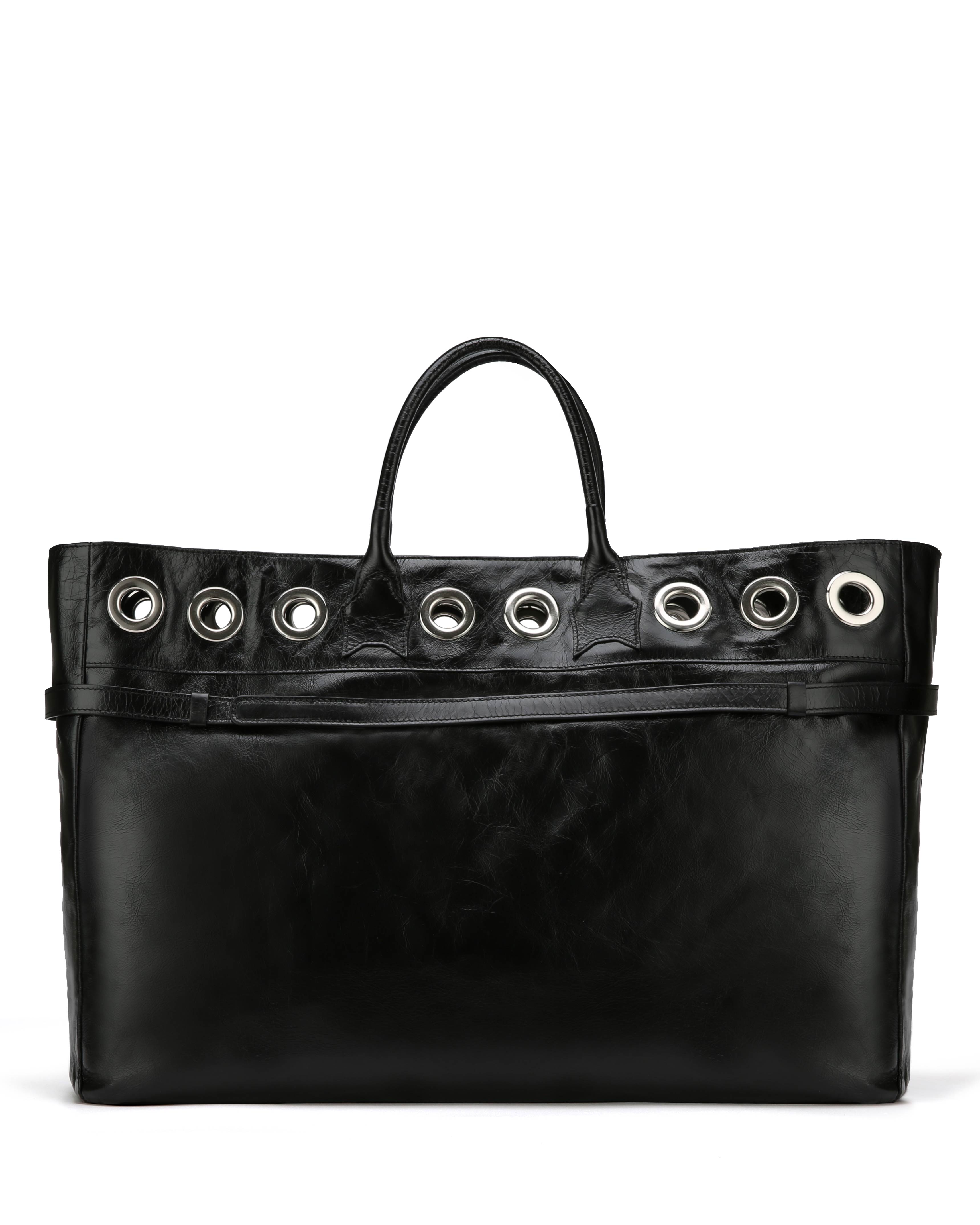 Brooklyn Black Athena Leather