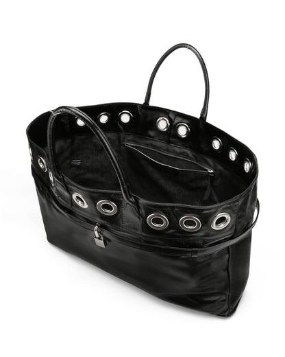 Brooklyn Black Athena Leather