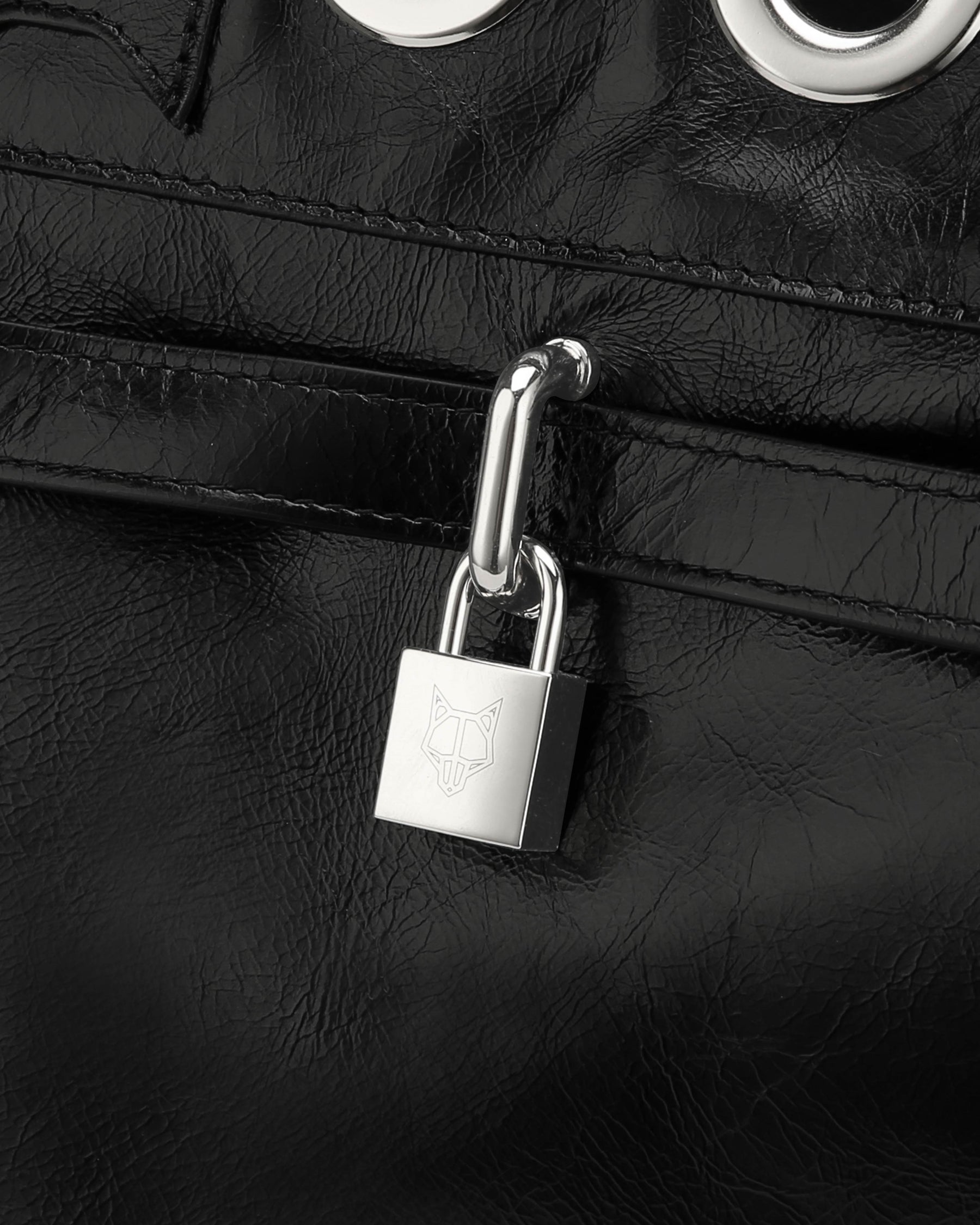 Brooklyn Black Athena Leather