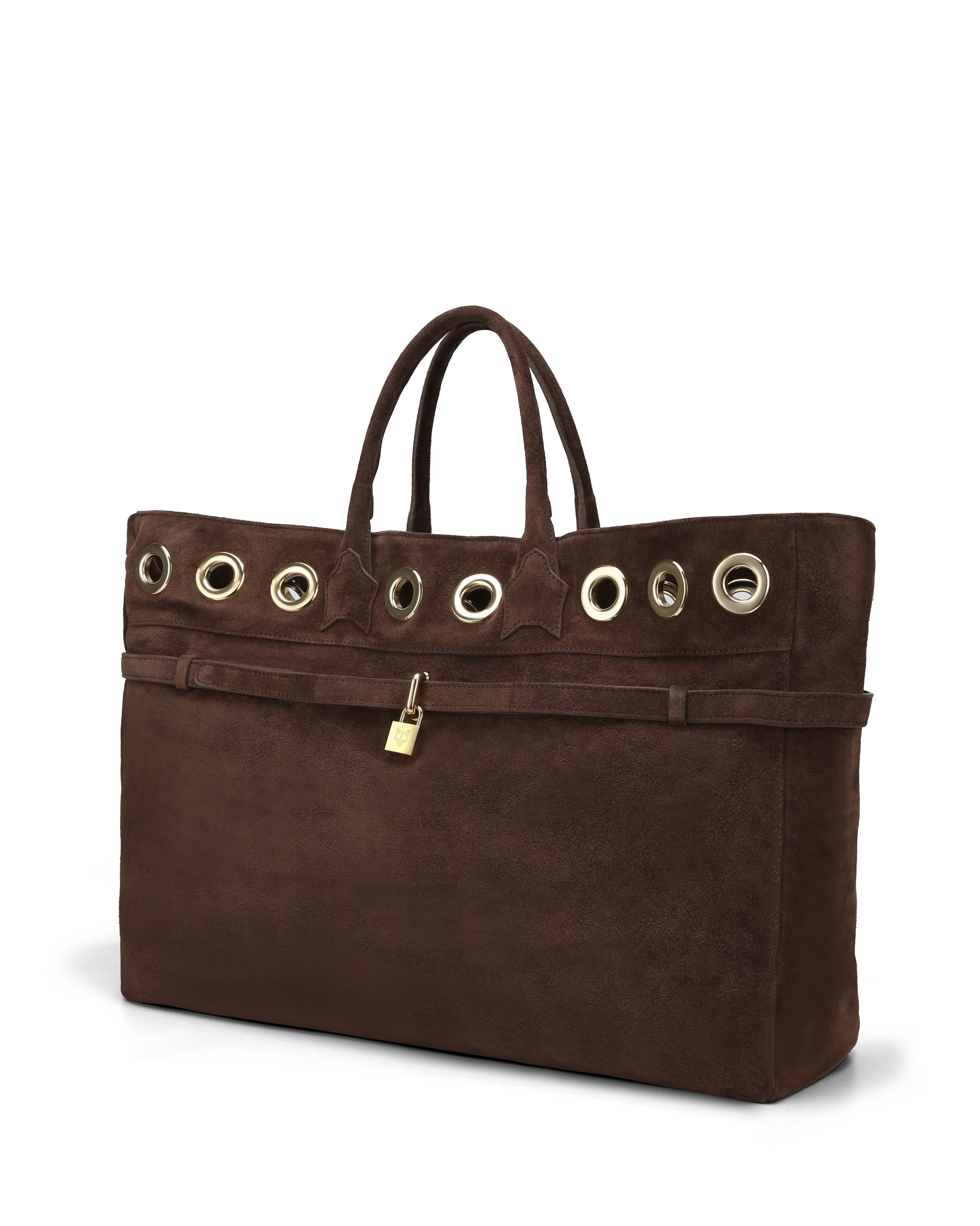 Brooklyn Brown Zabli Suede