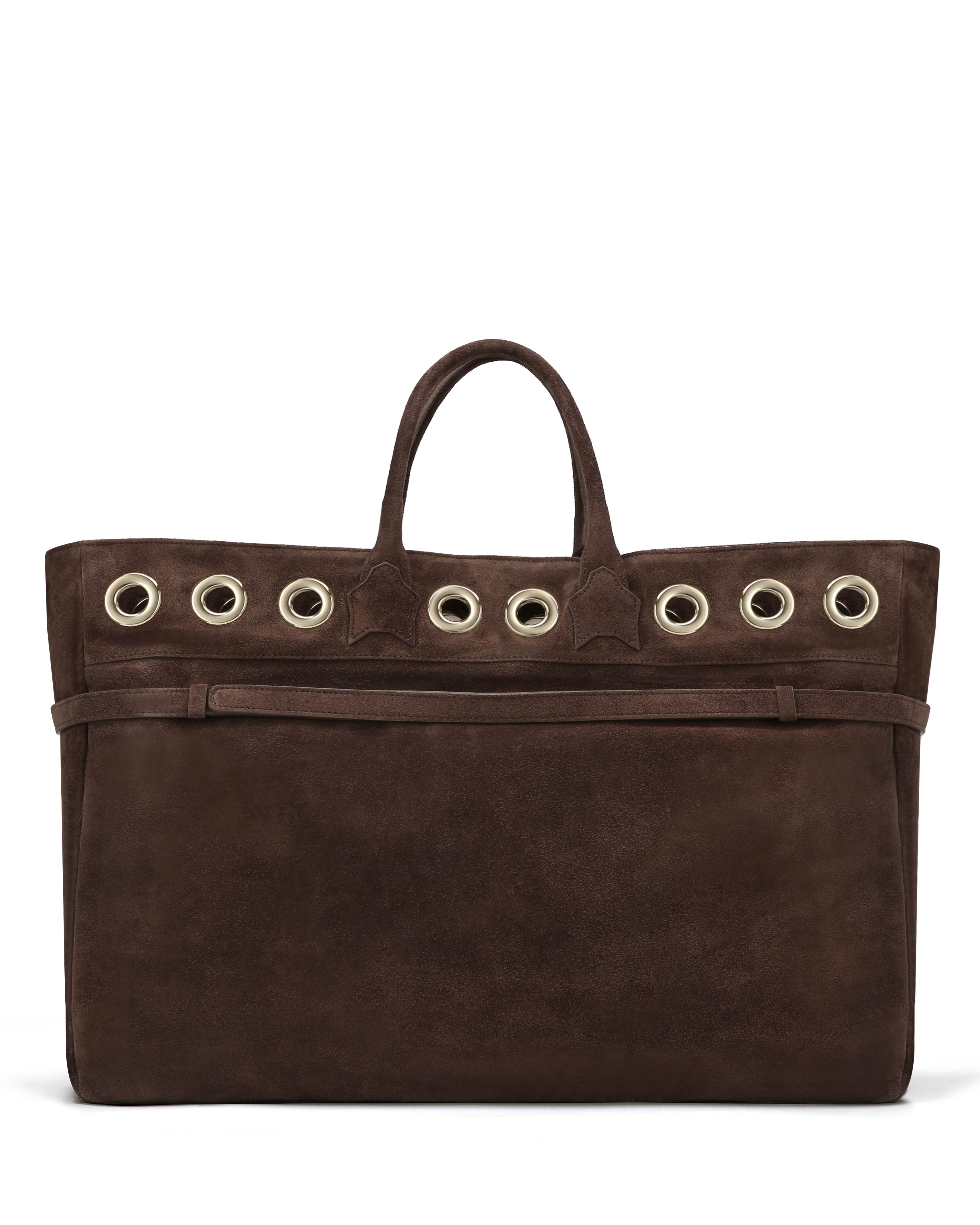 Brooklyn Brown Zabli Suede