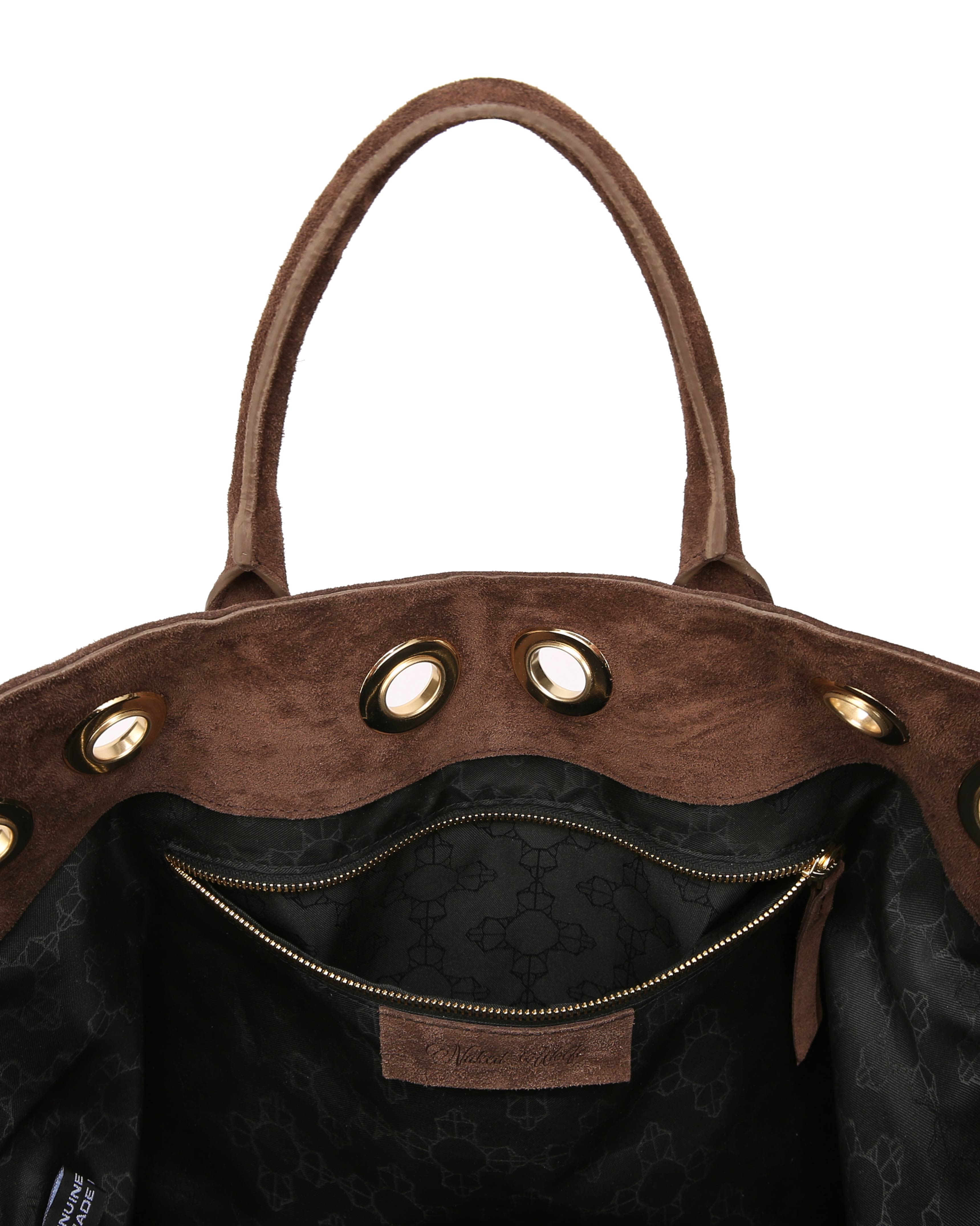 Brooklyn Brown Zabli Suede