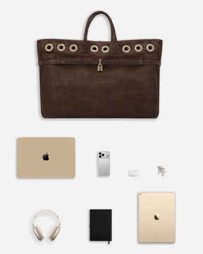 Brooklyn Brown Zabli Suede