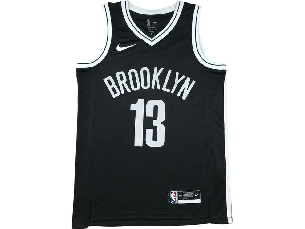 James Harden Brooklyn Nets Black Jersey