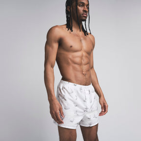COTTON POPLIN MENS BOXER 3-PACK | STONE SLATE MULTI