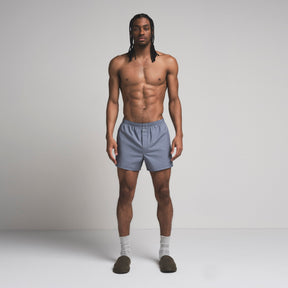COTTON POPLIN MENS BOXER 3-PACK | STONE SLATE MULTI
