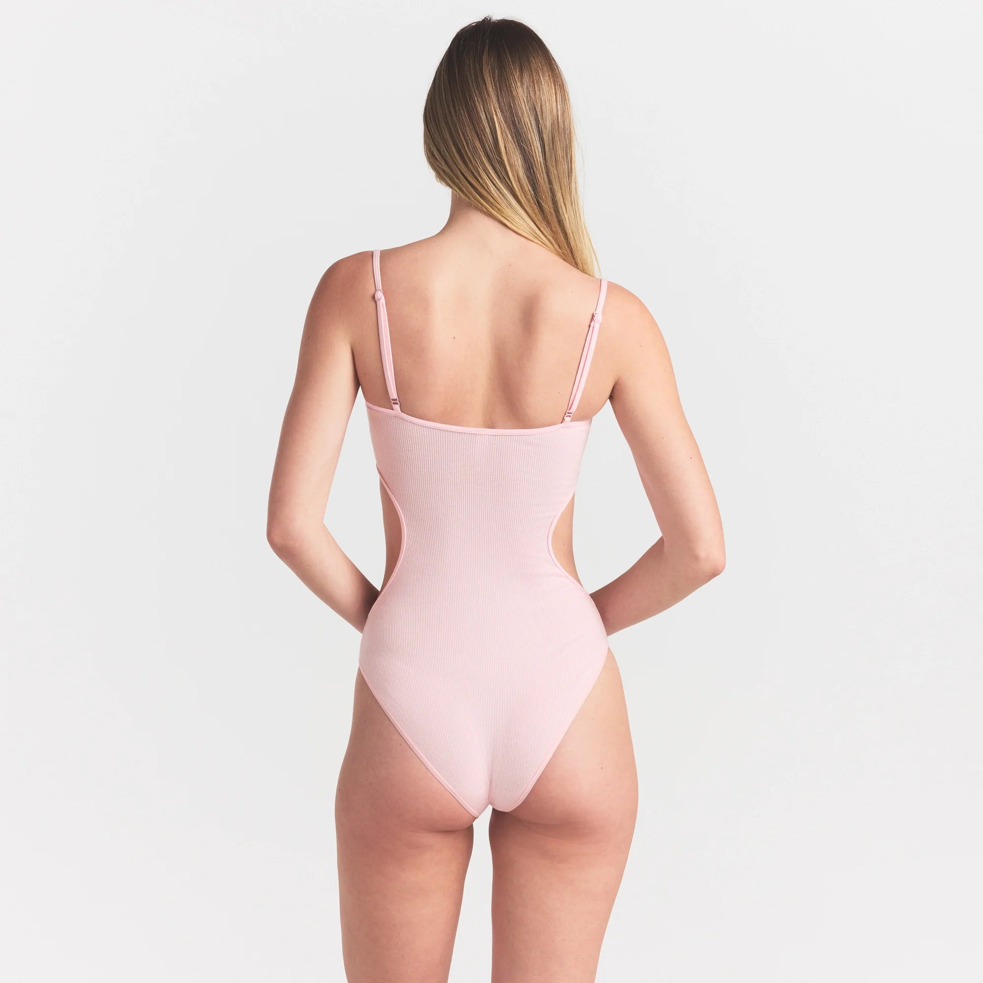 Cotton Rib Cut Out Bodysuit