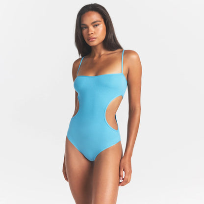 Cotton Rib Cut Out Bodysuit