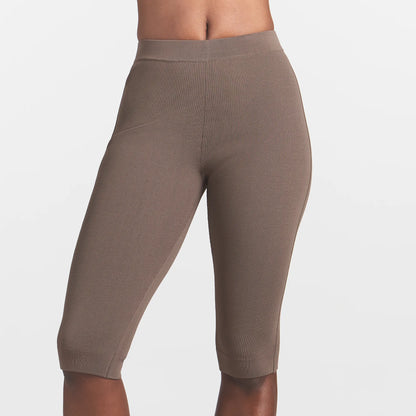 Refined Knit Capri