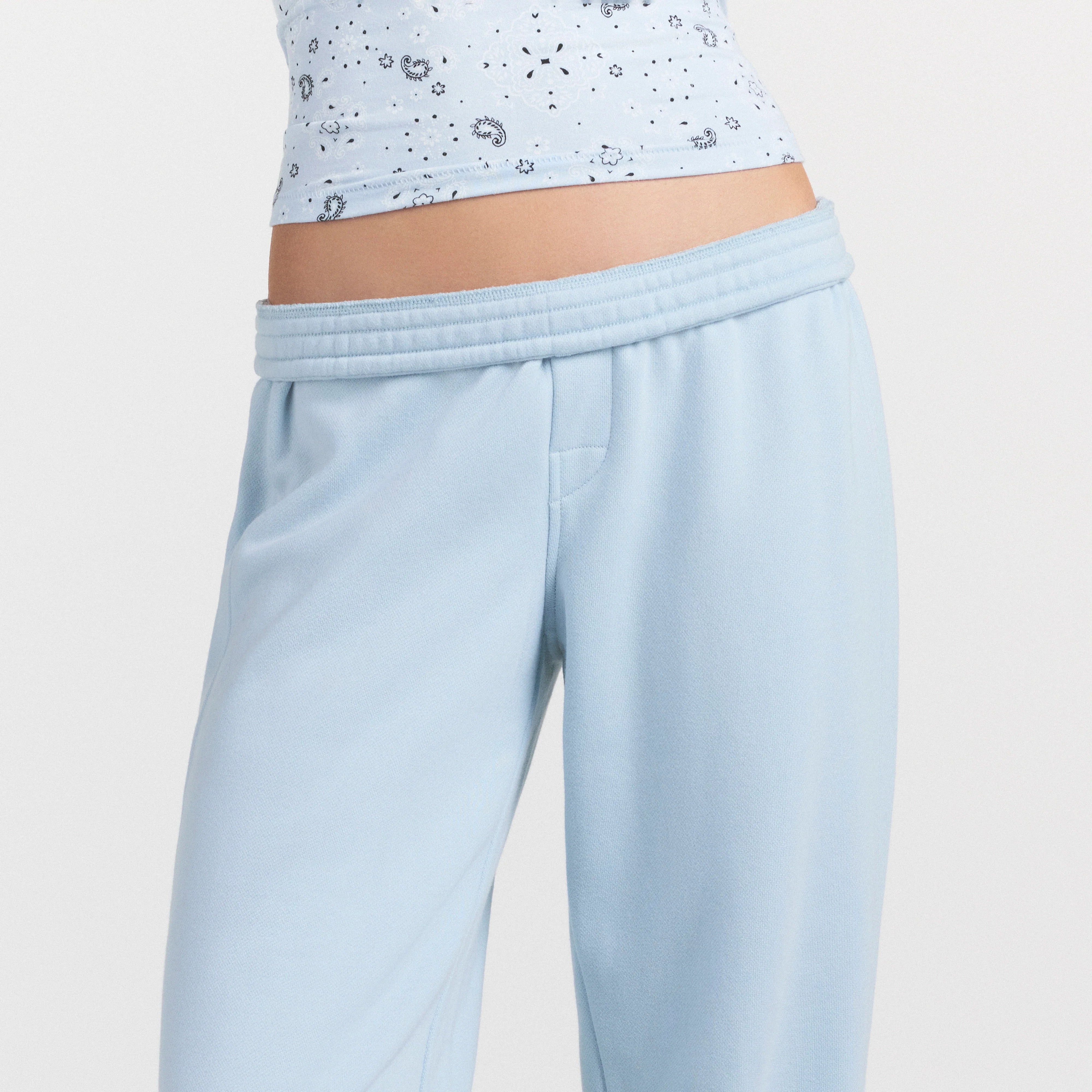 Drapey French Terry Cropped Jogger