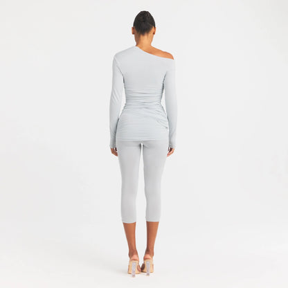 Cupro Jersey Wrap Capri