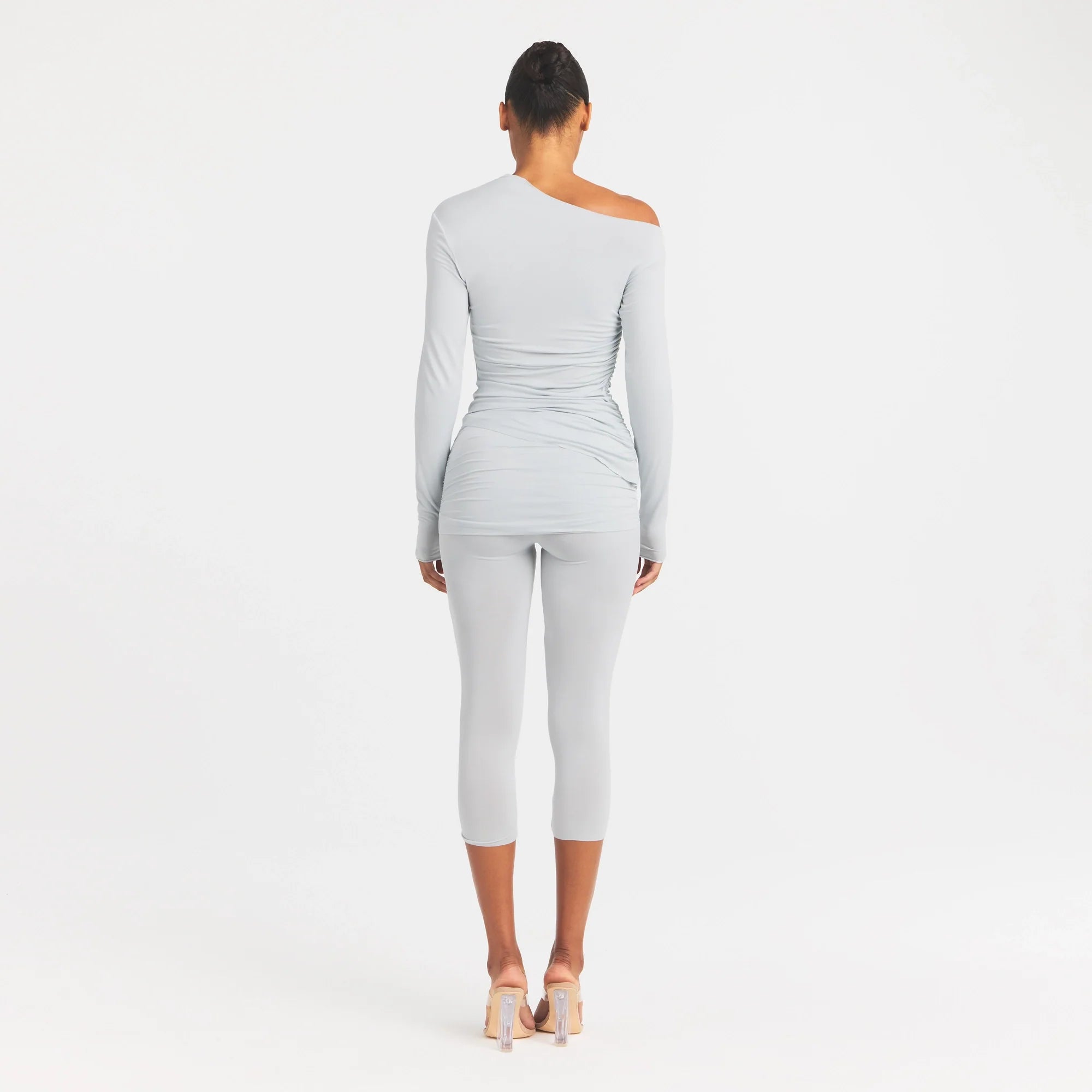 Cupro Jersey Wrap Capri