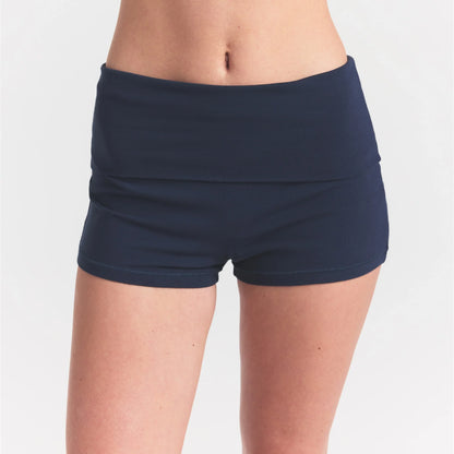 Cotton Jersey Foldover Short