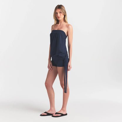 Cotton Jersey Foldover Short