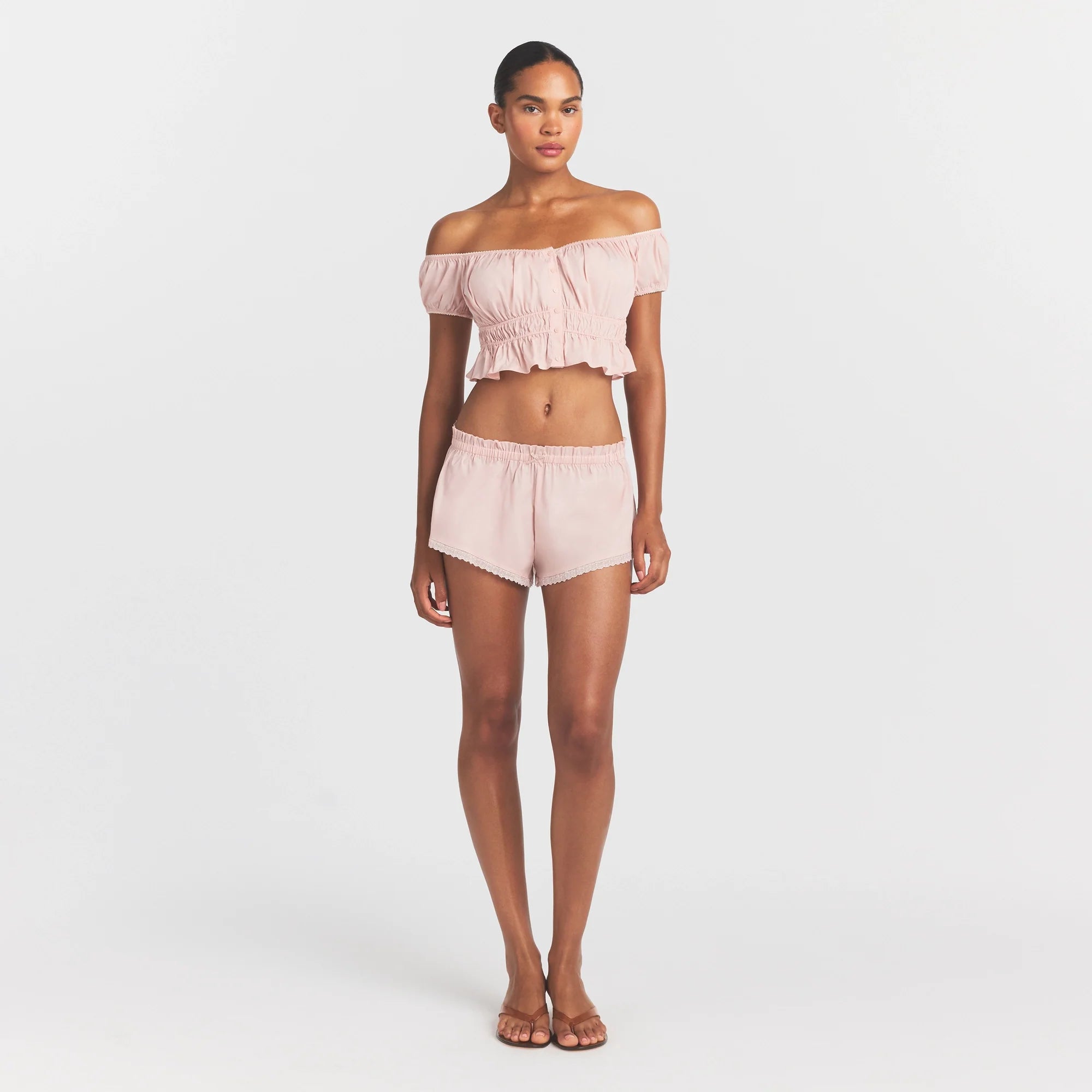 Poplin Apparel Short